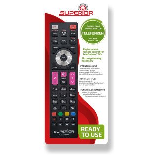 Mando a distancia Telefunken de recambio, listo para usar | man2.es