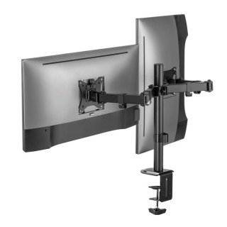 Soporte de escritorio para 2 monitores 17”-32”