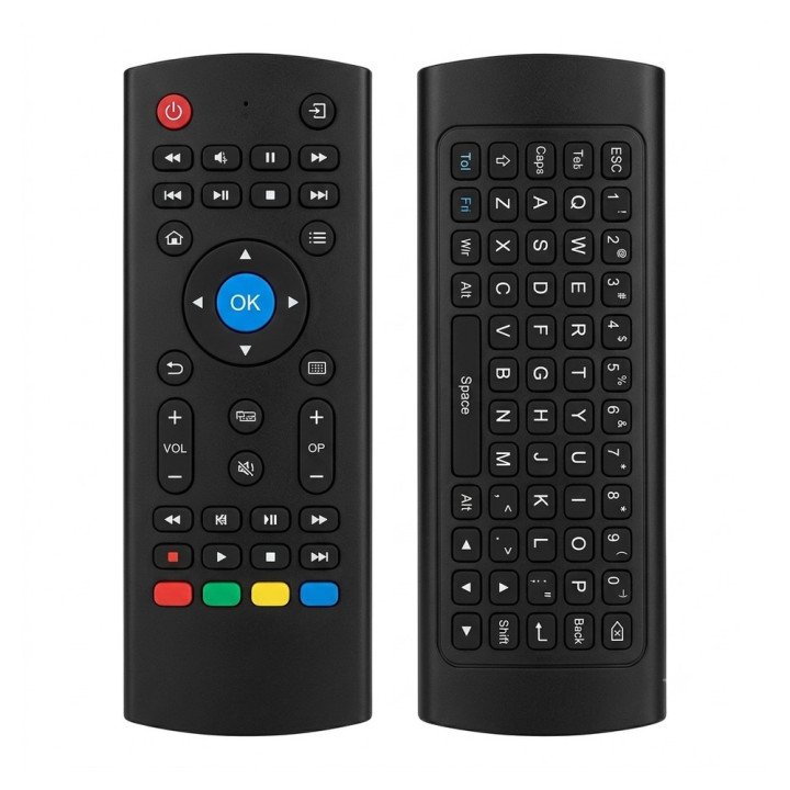 Air Mouse MX3 con teclado QWERTY para Android TV Box