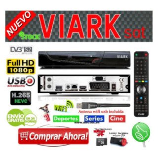 Receptor de satélite Viark Sat HD