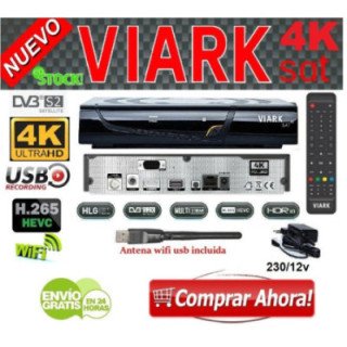 Receptor de satélite Viark Sat 4K