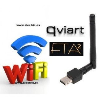 Antena wifi USB para Qviart FTA2