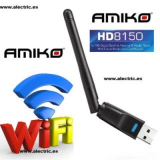 Antena wifi USB para Amiko 8150 HD