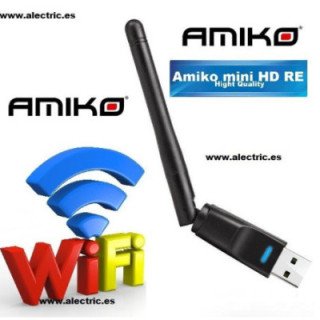 Antena wifi USB para Amiko Mini HD RE