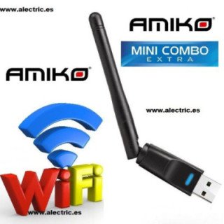 Antena wifi USB para Amiko Mini Combo Extra