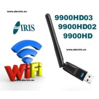 Antena wifi USB para Iris 9900 HD