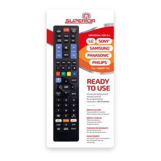 Mando universal Ready5 Smart Extended para Smart TV | Samsung LG Sony Panasonic Philips | man2.es