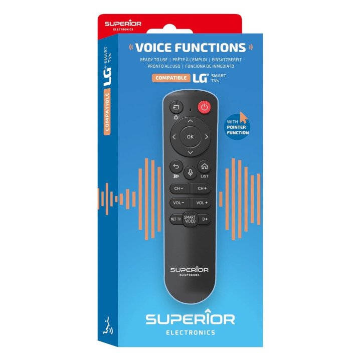 Mando a distancia LG con voz y puntero (Bluetooth) | man2.es
