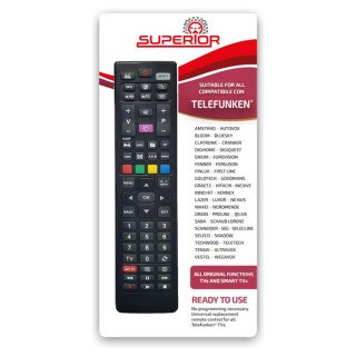 Mando recambio Telefunken y Vestel (Hitachi, Finlux…) listo para usar | man2.es