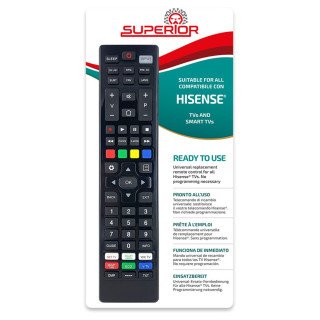 Mando a distancia Hisense de recambio, listo para usar | man2.es