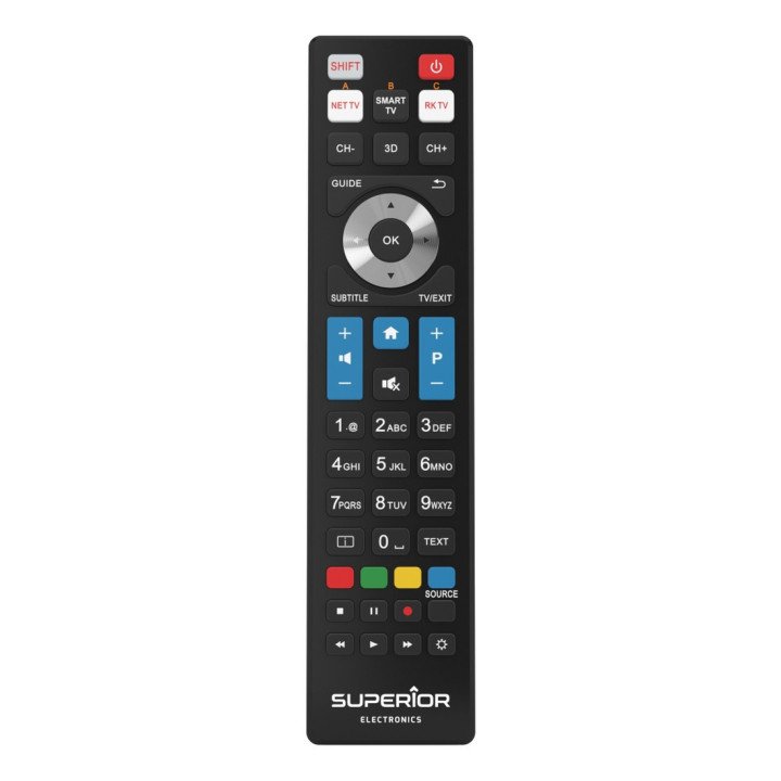 Mando a distancia Philips de recambio (modelo Black), listo para usar | man2.es